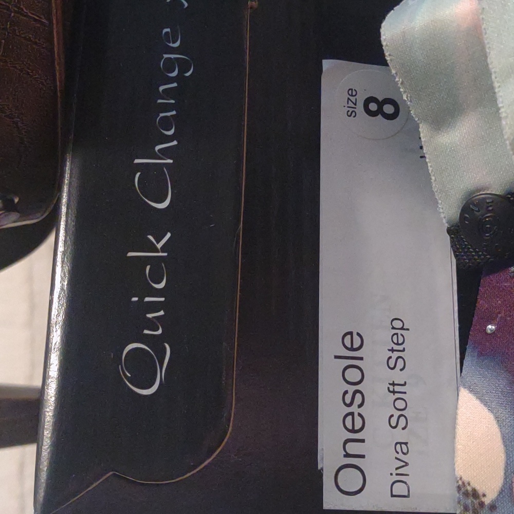 Onesole Brown Women's Interchangeable Heels - Picture 3 of 6